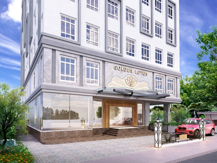TOÀ NHÀ VĂN PHÒNG CAO CẤP GOLDEN LOTUS