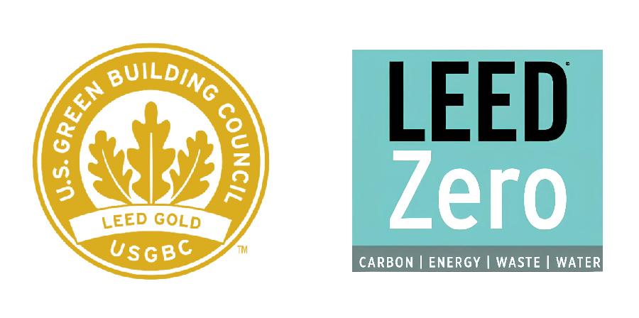 Chứng chỉ LEED GOLD &  LEED ZERO ENERGY