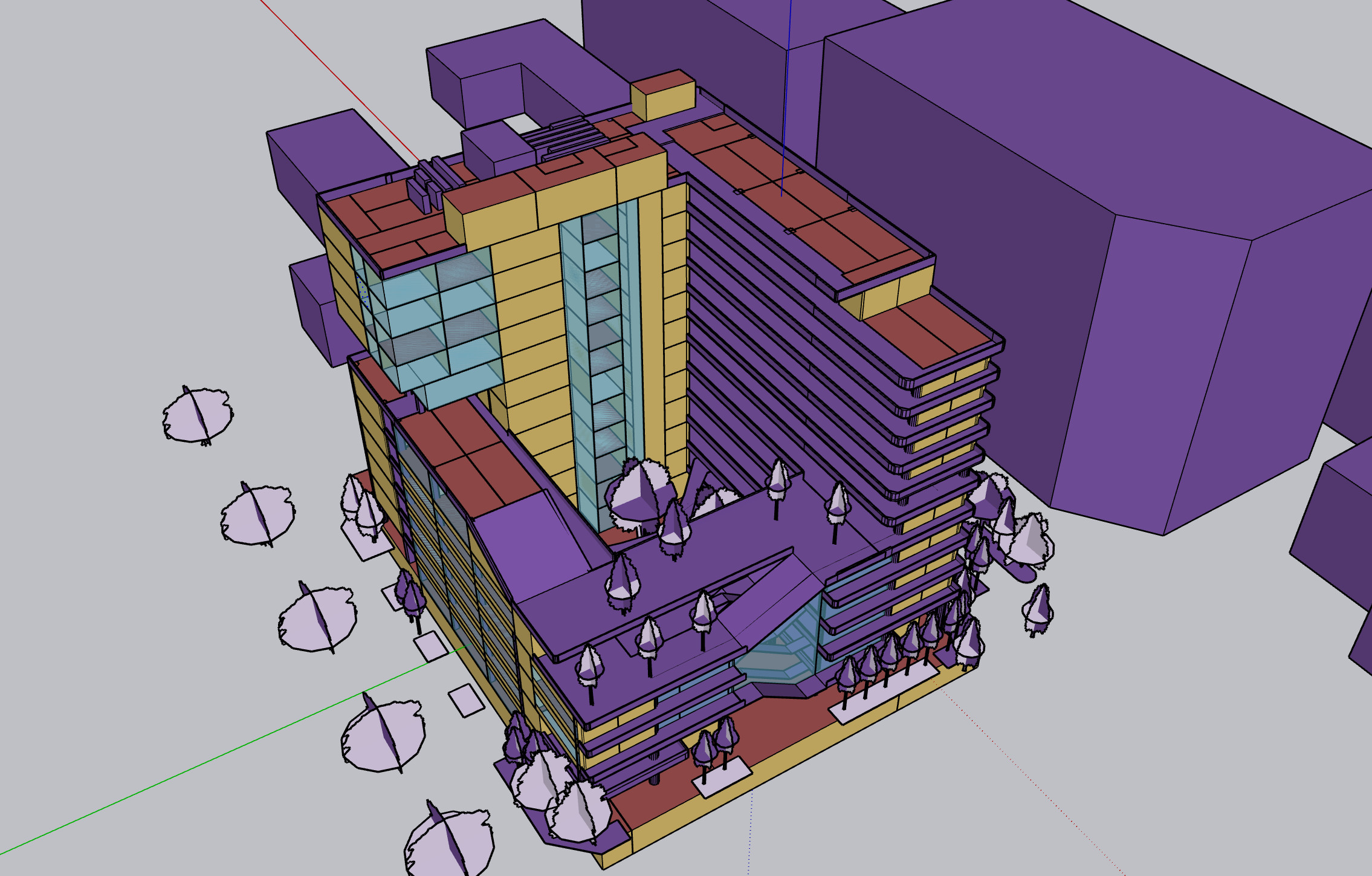 Tòa nhà Giảng đường trung tâm – Đại học Thương Mại