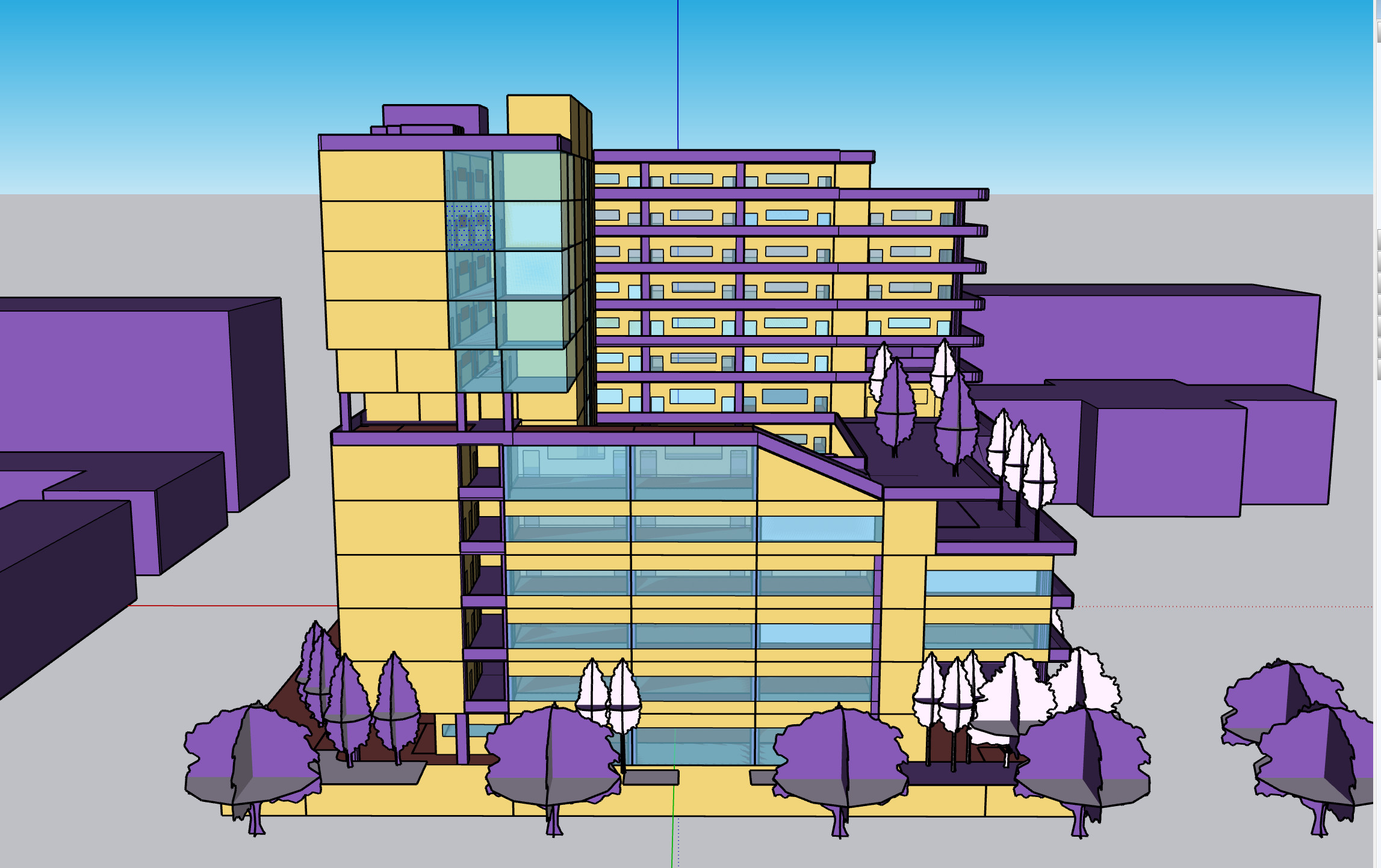 Tòa nhà Giảng đường trung tâm – Đại học Thương Mại