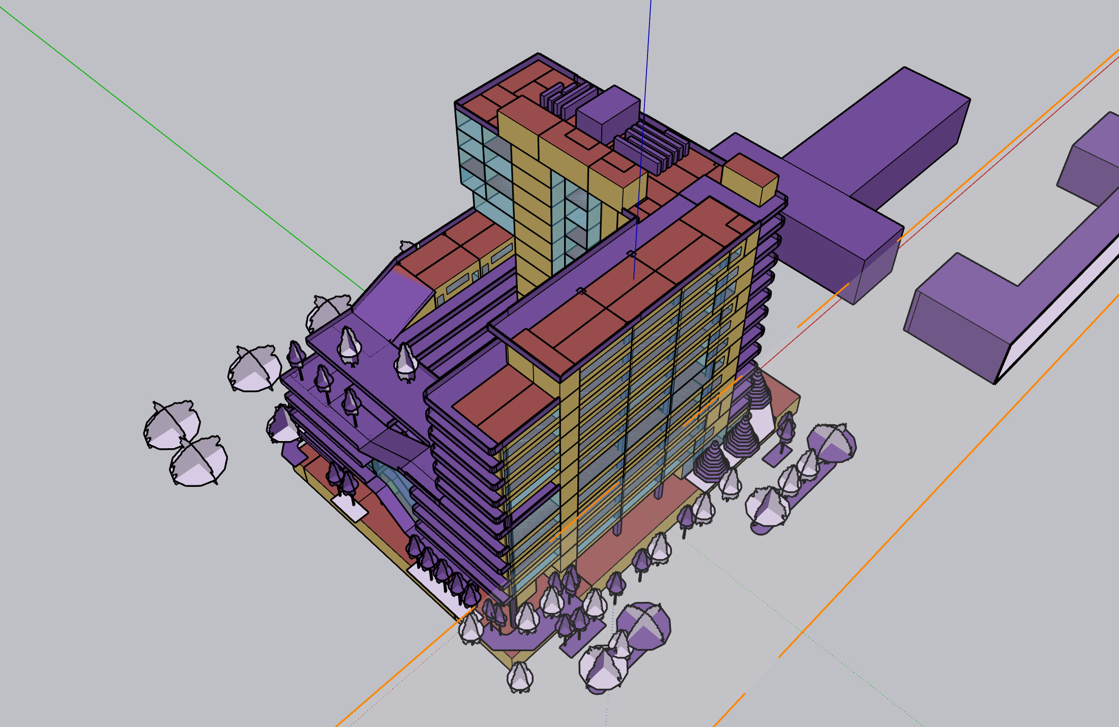 Tòa nhà Giảng đường trung tâm – Đại học Thương Mại