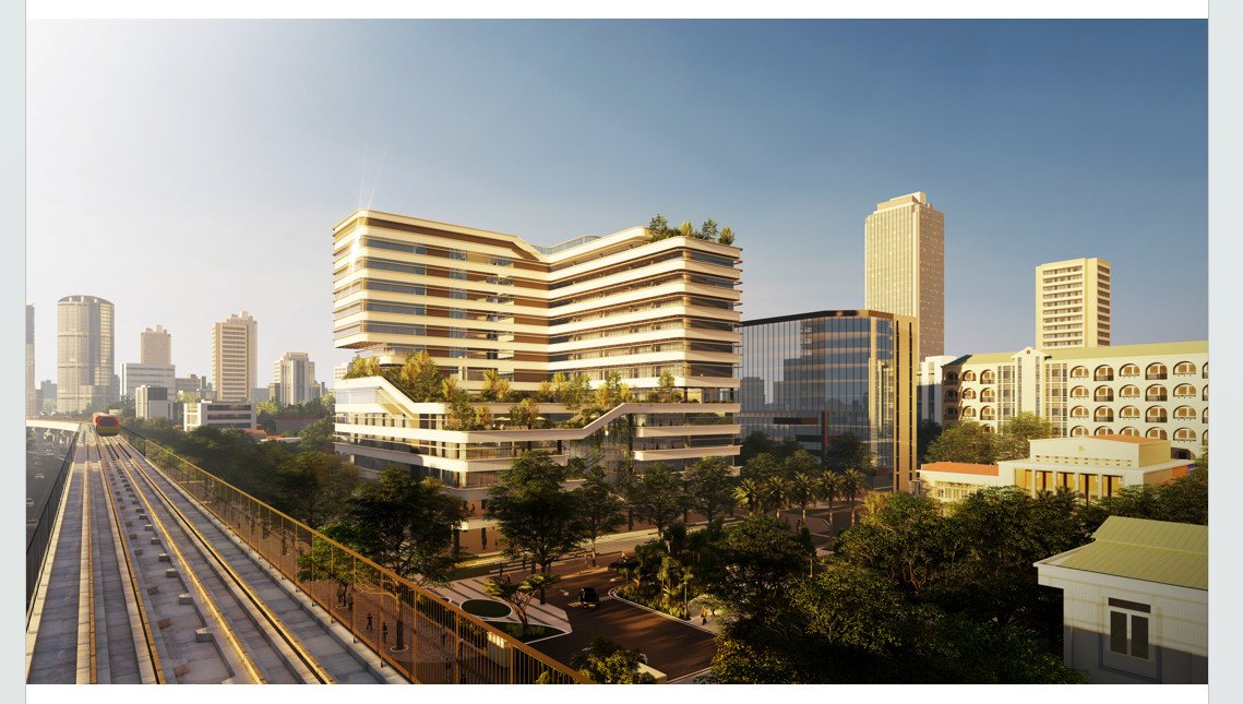 Project > Central Lecture Hall building of Thuong Mai University