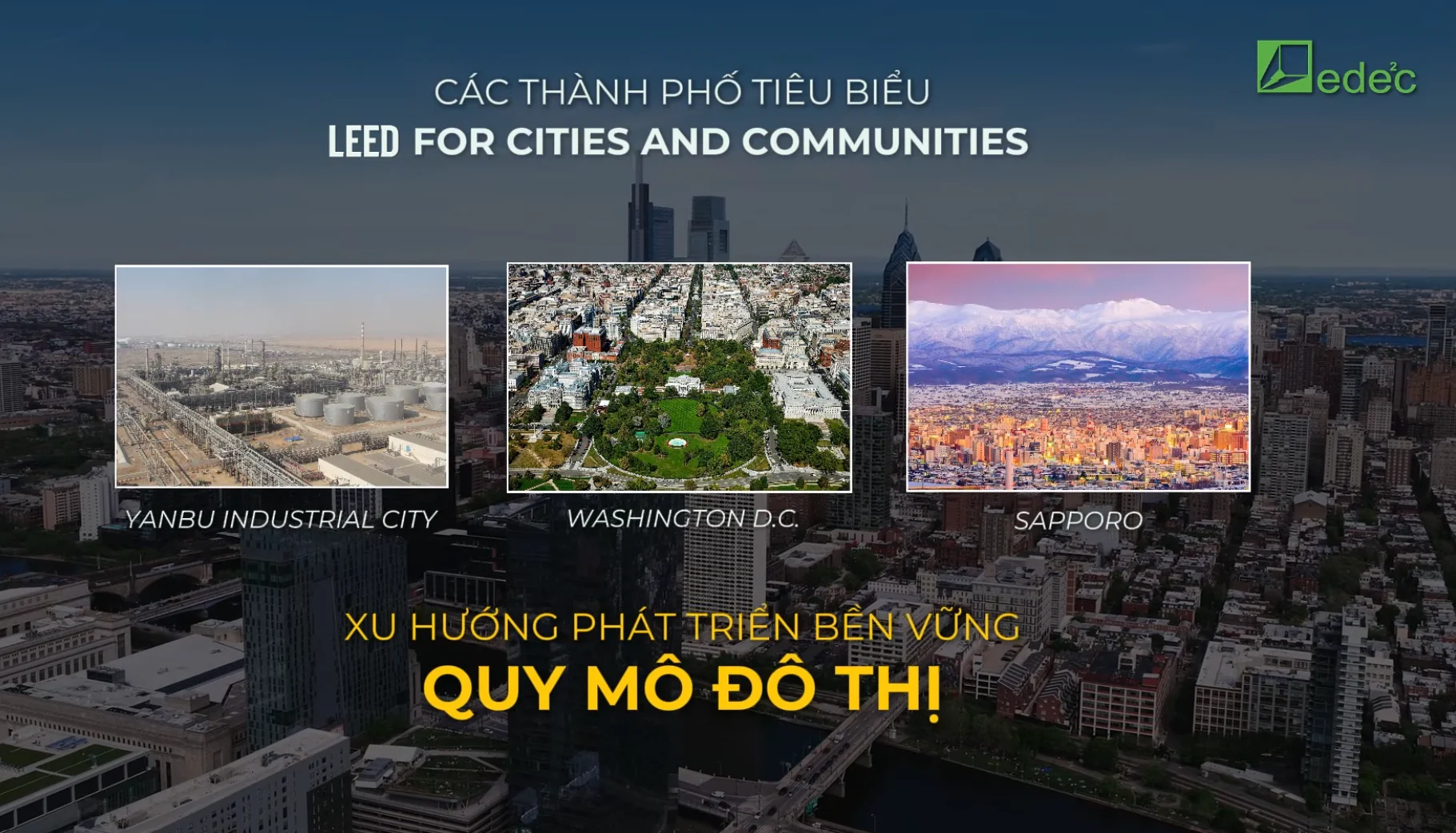 Tổng Quan Về Chứng Chỉ LEED for Cities and Communities
